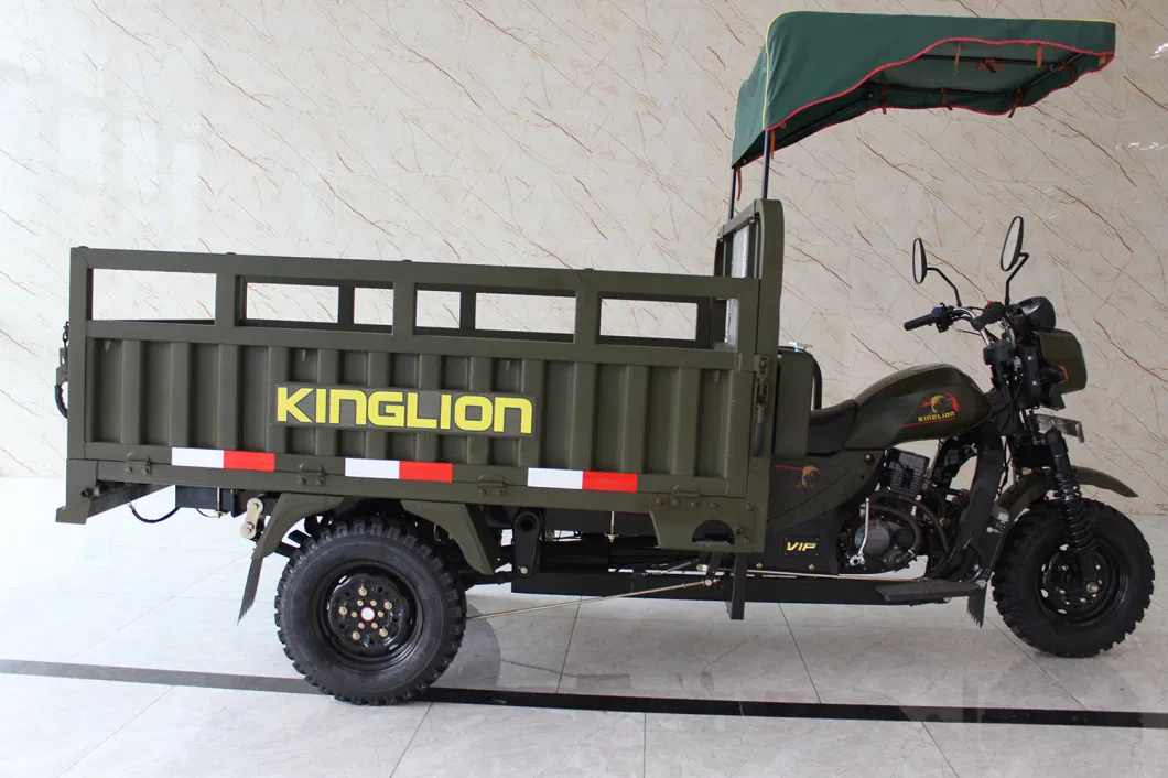 Truck Cargo 3 Wheels Cargo Oil Fuel Motorcycle Tricycles for Tanzania