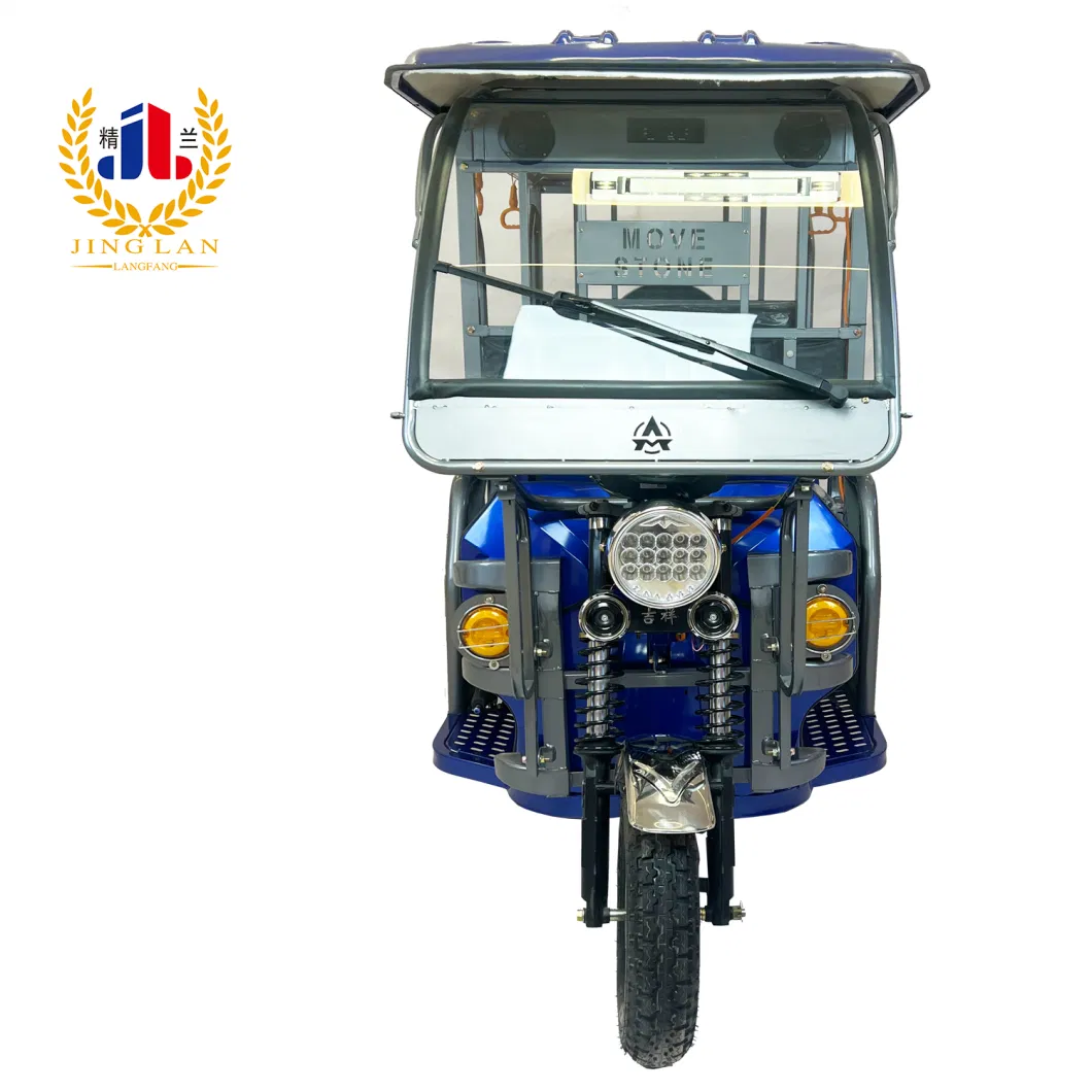 Discount China Factory Eco-Friendly Passenger Tricycle Three Wheeler E-Rickshaw