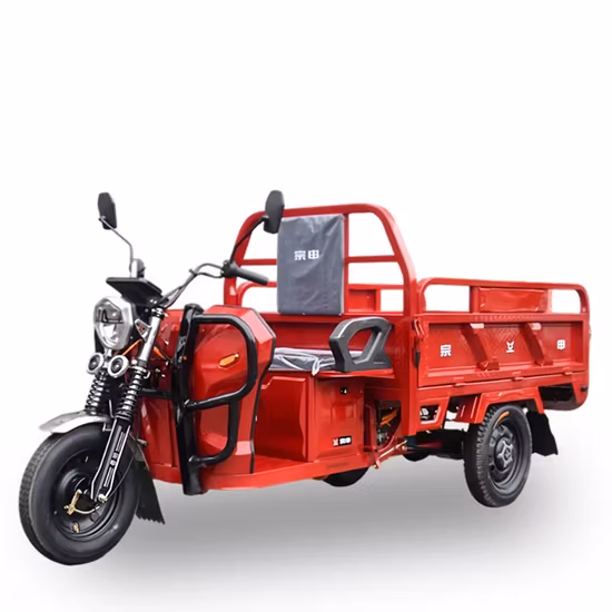 2023 Hot Selling Enclosed Cabin Cargo Electric Tricycles China Wholesale Cheap 800W Motor Cheap Price Three Wheel Tricycle for Cargo