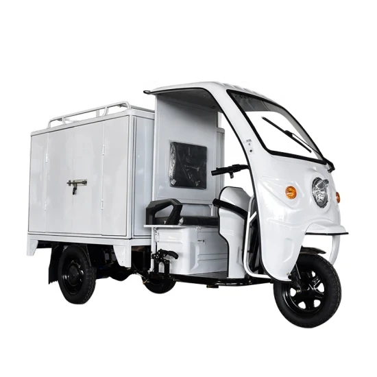 Jinpeng Closed Express Cargo Transportation Electric Tricycles with 1000W Motor